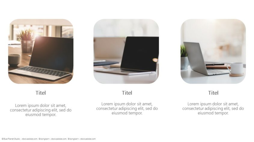 Bildlayout für einzelne Produkte
