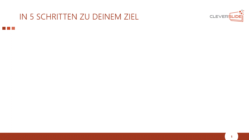 Ein animiertes Schaubild kommt bei deinem Publikum besser an als eine einfache Aufzählung