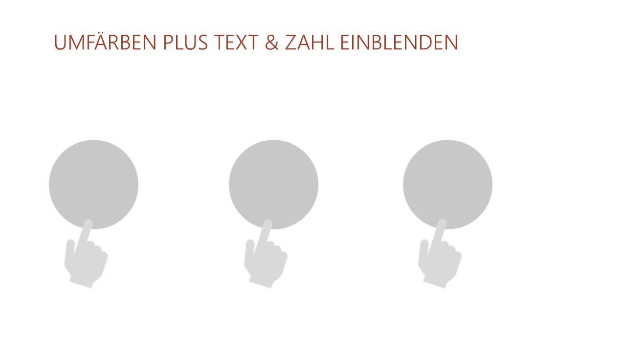 PowerPoint Vorlage: Animation mit Knopfdruck