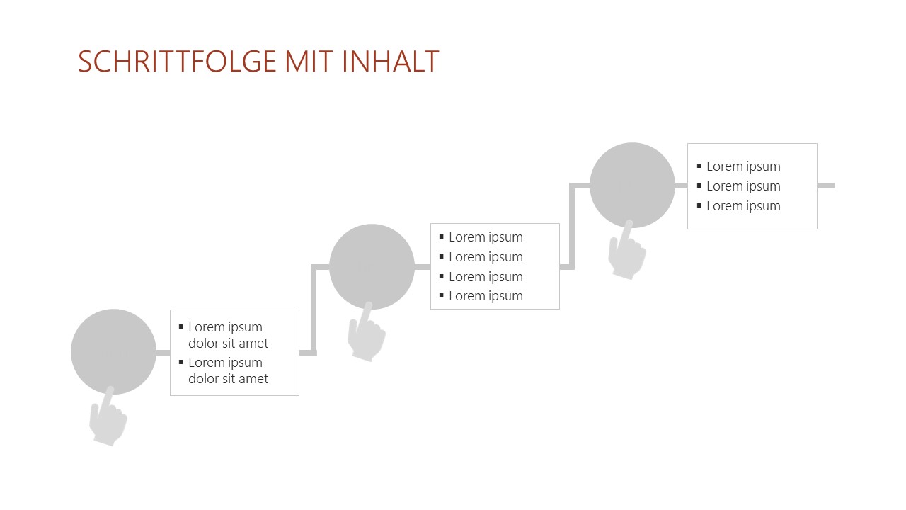 PowerPoint Vorlage: Animation mit Knopfdruck